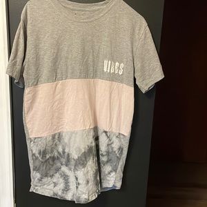 Mens tri color tshirt